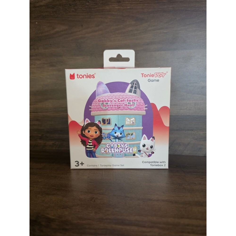 Gabby's Dollhouse Tonies ToniePlay Game Set for Toniebox 2 - Brand New